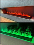Smart water Vapor touchable flame Fireplace for home decorati