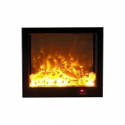 Cabinet inserted led flame fireplaces core