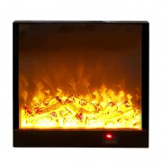 Adjustable 3D flame decoration heating plug-in fireplaces