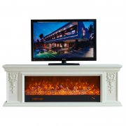 Modern minimalist led flame electric fireplace